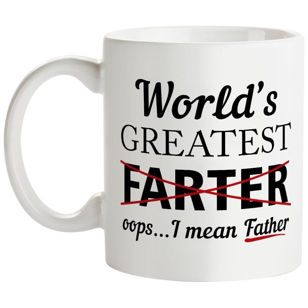 11oz Ceramic Heat Transfer Mug with Custom Logo - Perfect Gift for Dad