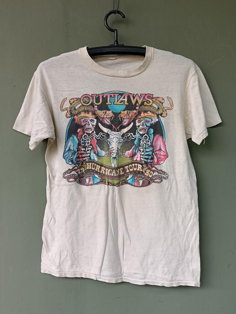 Vintage The Outlaws Band Concert Tour Tshirt Full Size NZ076  FREE SHIPPING XL