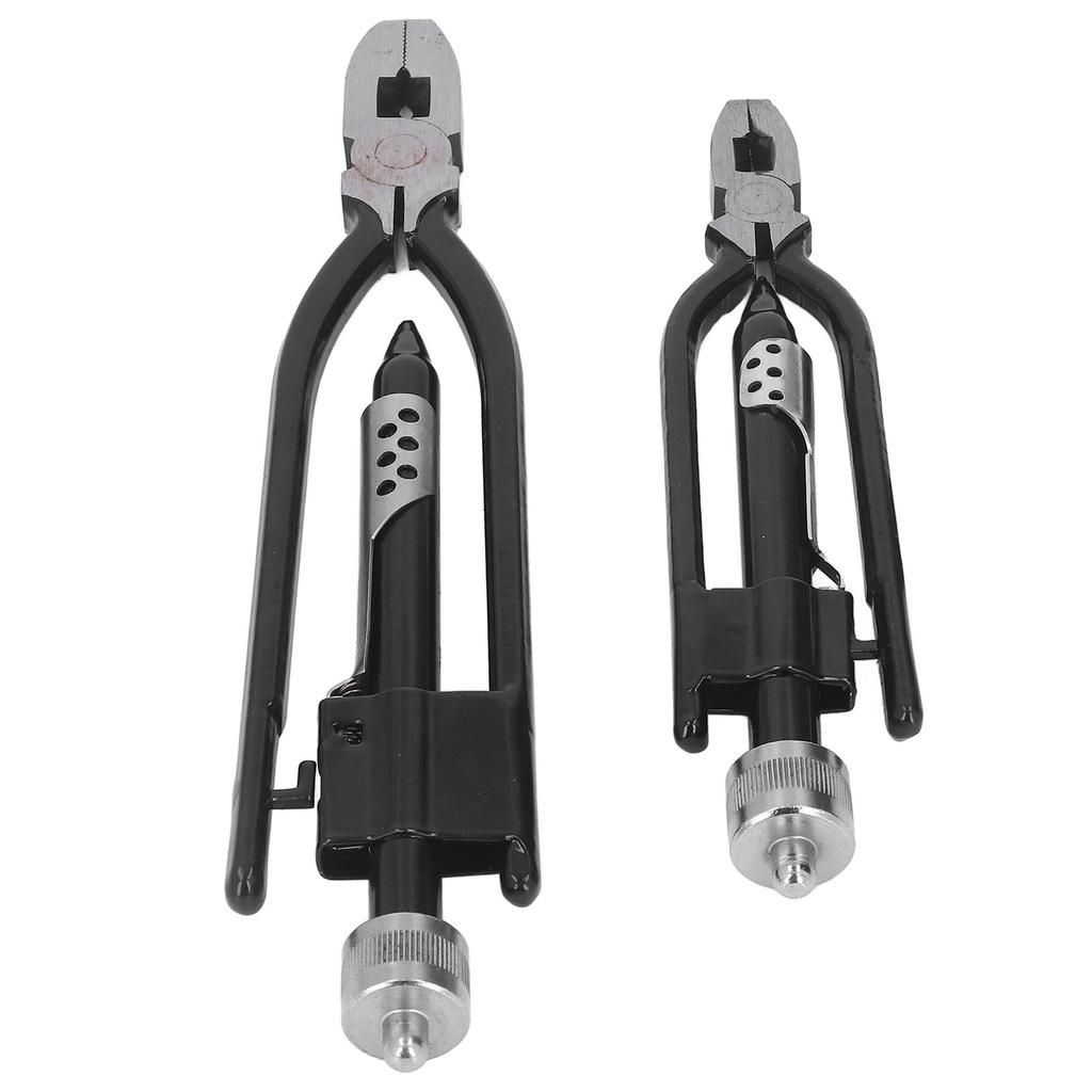 2pcs Safety Wire Plier 6in 9in Carbon Steel Twisting Locking Wire Cutter for Aircraft Automotive