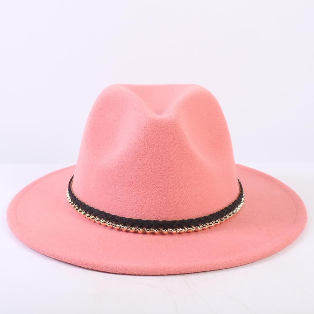 Popular European and American Classic Simple Flat-brimmed Top Hat Men's and Women's Fashionable and Elegant Versatile Jazz Hat Top Hat