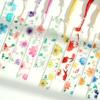 Resin Bookmarks Handmade Transparent Dried Flower Student Stationery School Supplies Ruler Bookmark for Women Adults Kids
