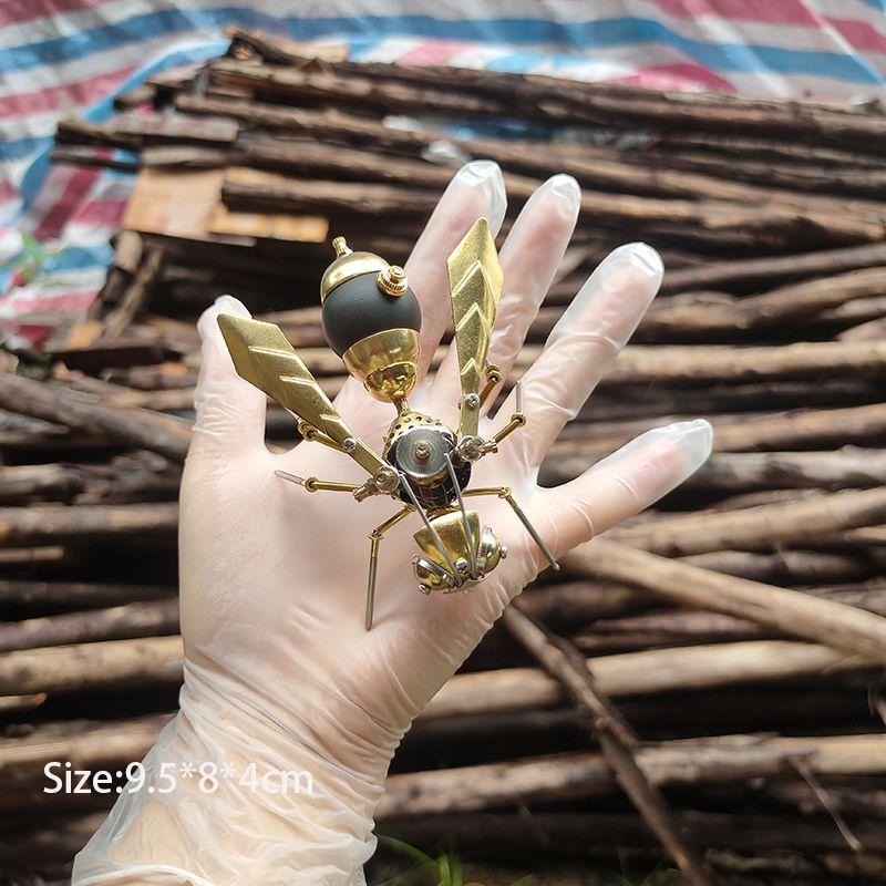 3D Insect Bee Brass Puzzle Steampunk Ant Metal Model Puzzle Diy Craft Kit Great Gifts Teens And Adults Personalized Ornament