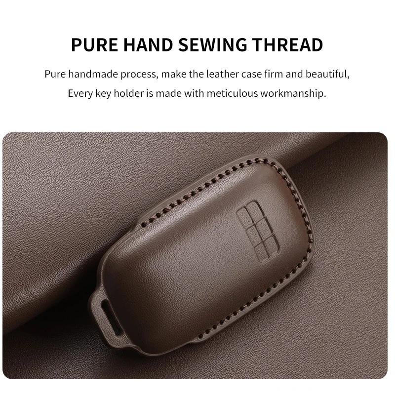 Interior Mouldings Key Fob for Geely Galaxy EX5 E5 L6 L7 EMI NO.1 Proton e.MAS 7 5 E8 Starry 8 Remote Cover Case Shell Keychain