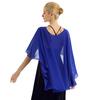 Soft Lightweight Chiffon Capes Shrug Ladies High Low Shawl Wedding Bridal Long Shawl and Wraps