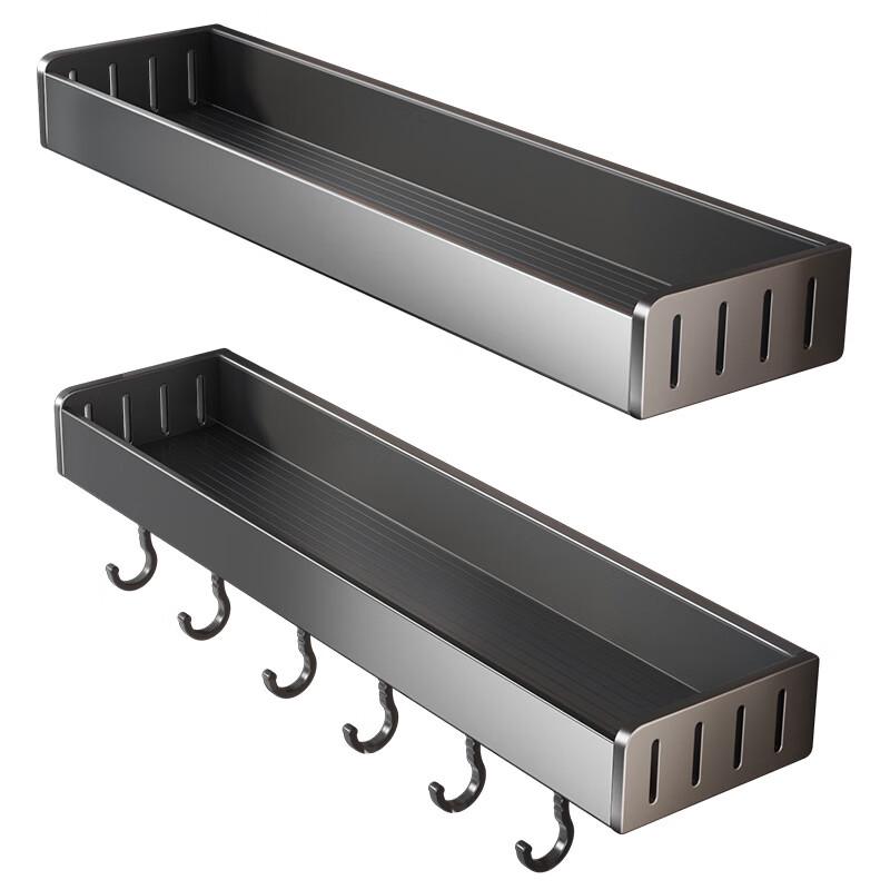 Yu Zhu Xun Adhesive Wall-Mounted Kitchen Organizer Rack