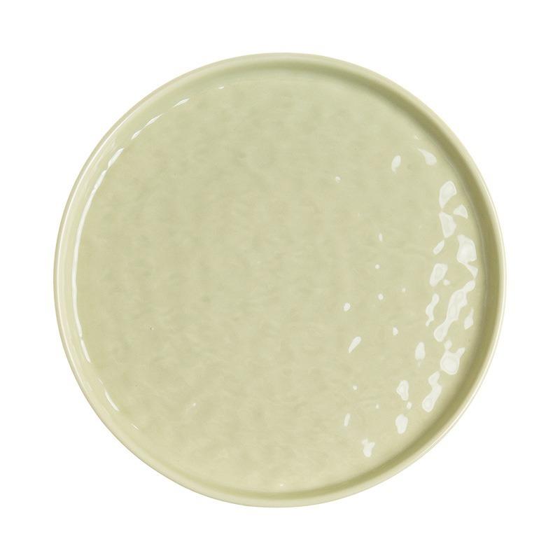 Creative Cream Wind Ceramic Dishes And Plates Household Household Housewarming Gifts Water Cube Rice Bowls Dishes And Plates Tableware Set Combination