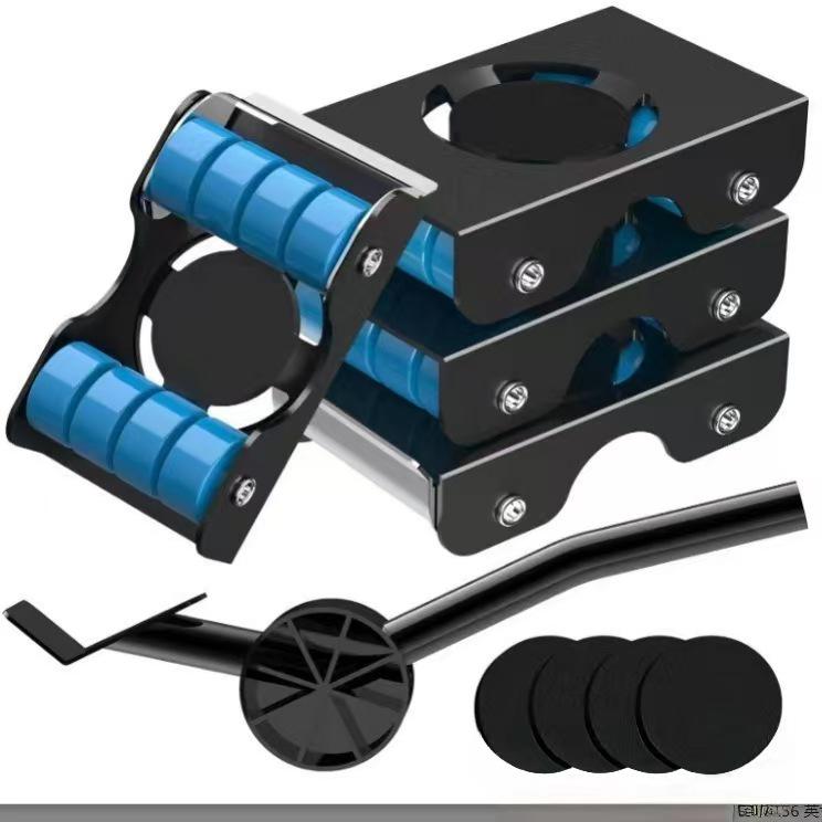 Heavy-Duty Mobile Appliance Stand with Casters