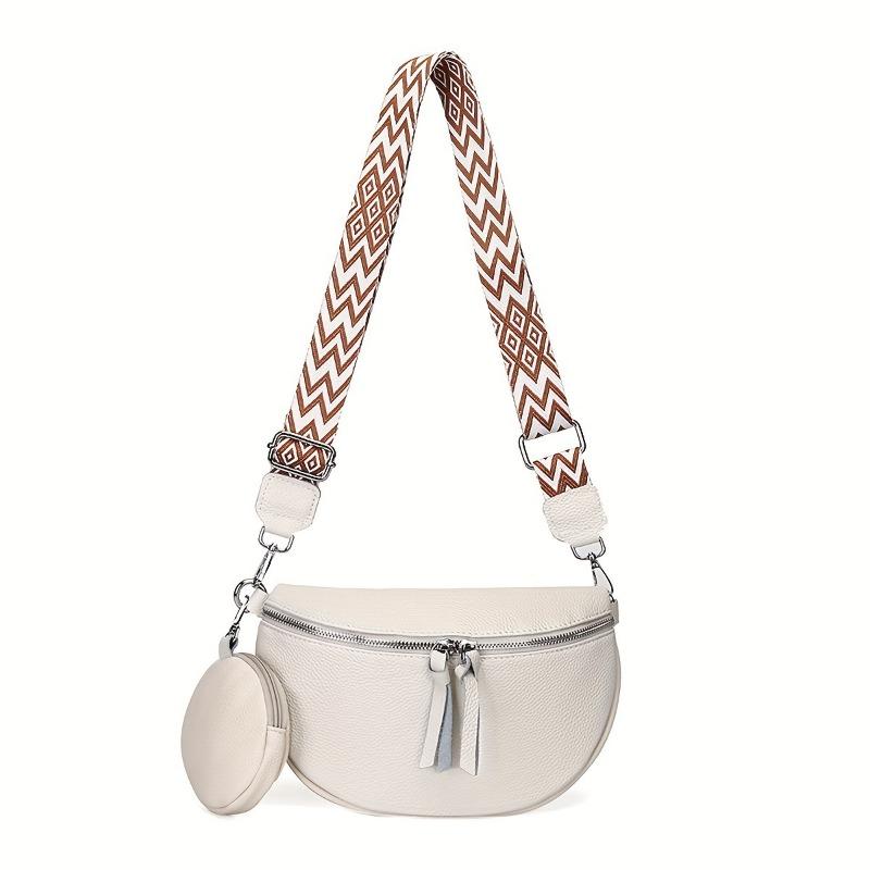 Casual Women's Waist Bag Fashionable Crossbody Women's Chest Bag Single-shoulder Genuine Leather Women's Bag