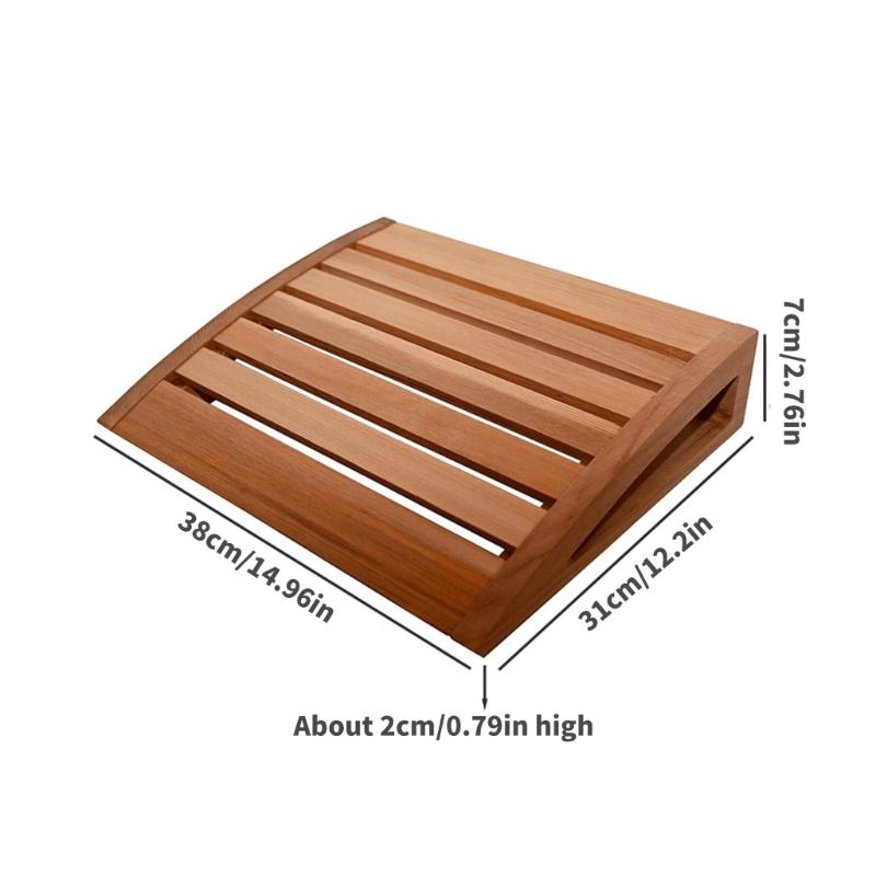 Holzsauna Kopfstütze Entspannungskissen Ergonomisches Nackenstützkissen Bequemes Dampfbad Zubehör Zum Entspannen