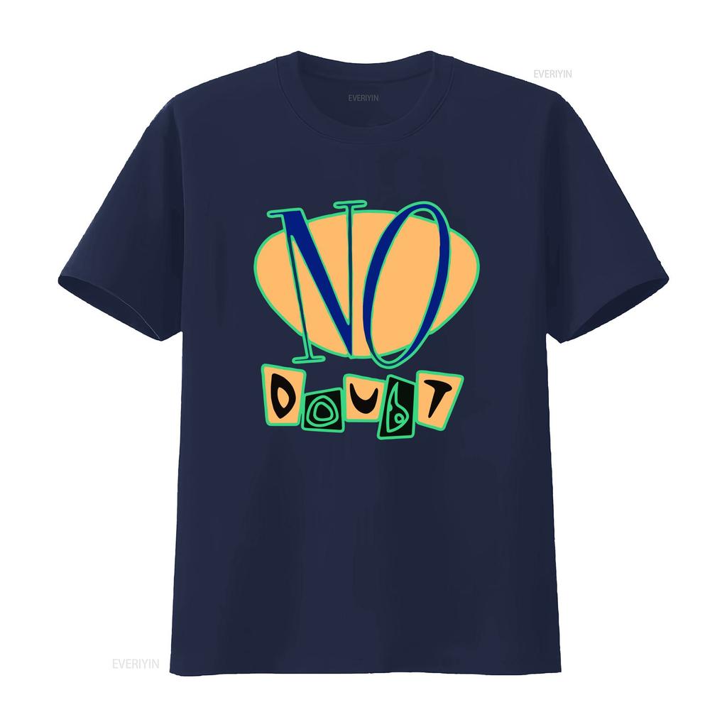 Vintage 90s Rock Band No Doubt Print Casual Streetwear T Shirt Vintage Washed Homme Streetwear Slightly Graphic