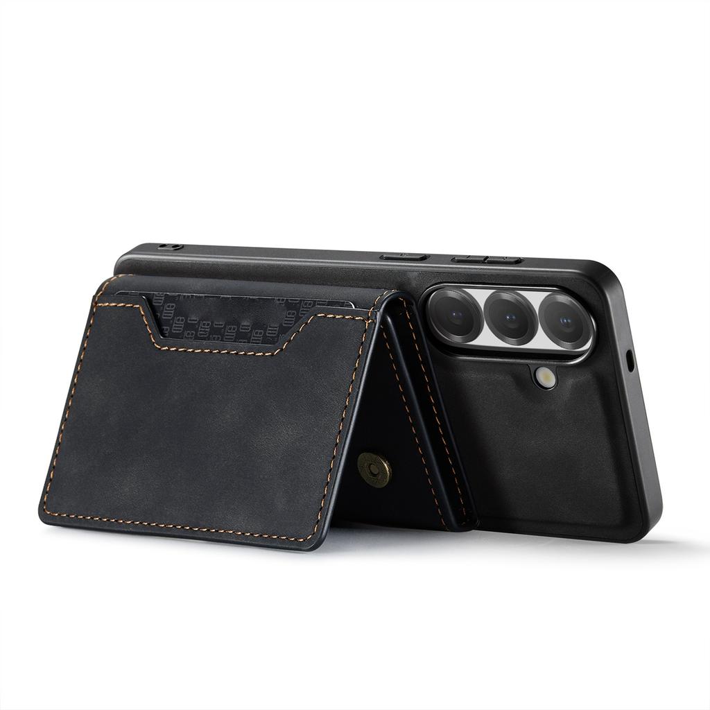 Phone Case Magnetic Detachable Wallet Card Holder Stand Cover Fit for Samsung S26 Series