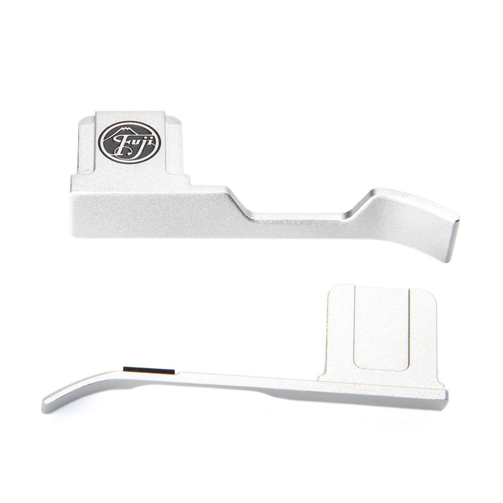 Metal Thumb Up Grip Shutter Button Kit Soft Release Button Hot Shoe Cover for Fuji X100V X100F X100T X100VI Camera Accessories