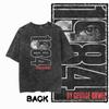 G02 Back Print Cotton Big Size 1984 Graphic Men T-shirt | Acid Washed  Streetwear Cool Vintage O-neck Men's Tee Tshirt