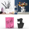Half-body Human Body Vase Silicone Pot Mold Succulent Flowerpot Clay Cement Plaster Mold DIY Home Garden Flower Pot Mold