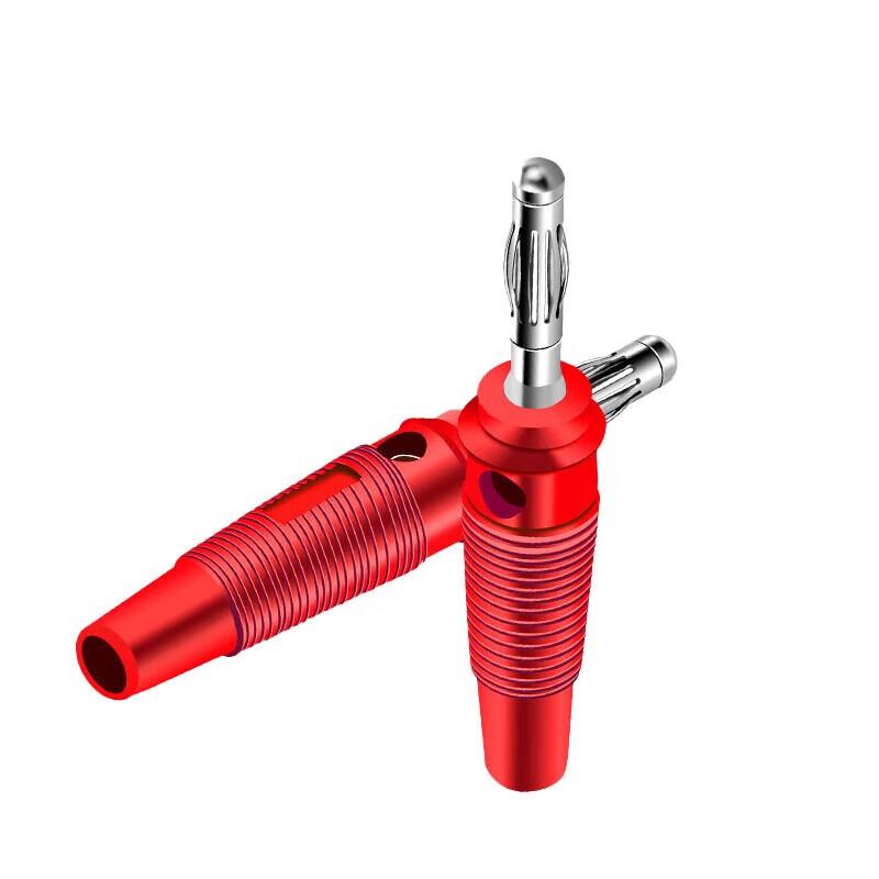 Meibaogu 4mm Brass Nickel-Plated Banana Plug Connector