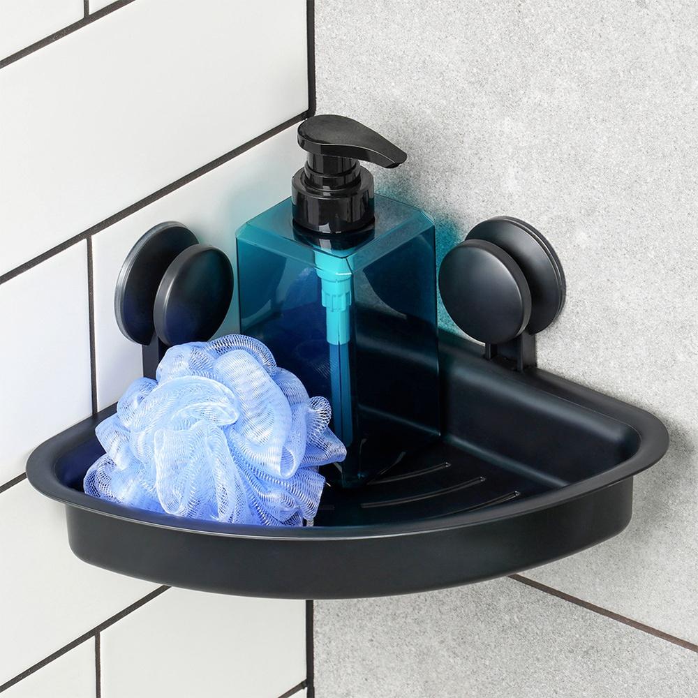 Bathroom Suction Cup Wall Shelf for Shower for Cosmetics and Accessories