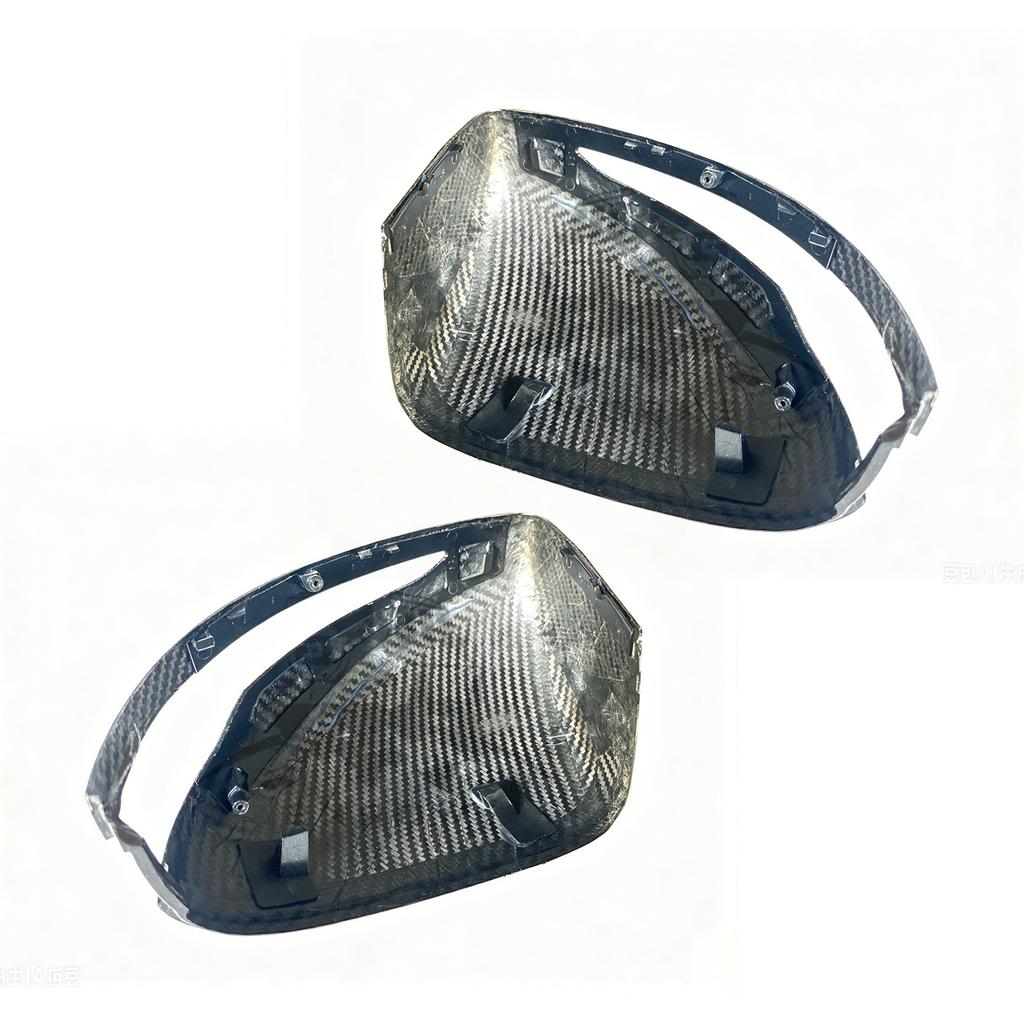 Carbon Fiber Side Mirror Covers Fit Mercedes Benz G450 G500 G580 W465 2025+