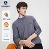 Navigare Men's Pure Wool Crew Neck Pullover Sweater