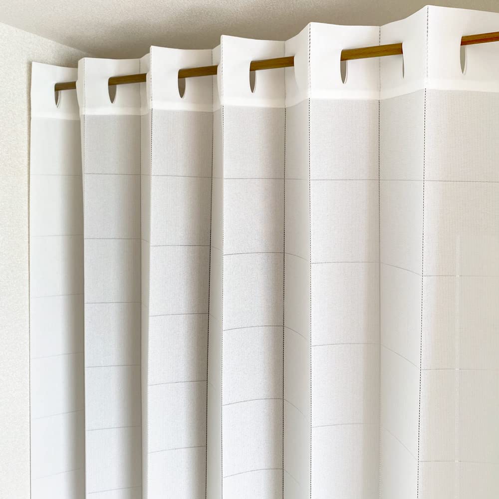 

Норен Кобо Гармошка 150см Ширина х 250см Уединение в комнате N 92000 Занавеска, Простая, Однотонная, Стильная, Натуральная, Длинная, Подъемная занавеска, Длинная, Разделитель, Ширма, белый