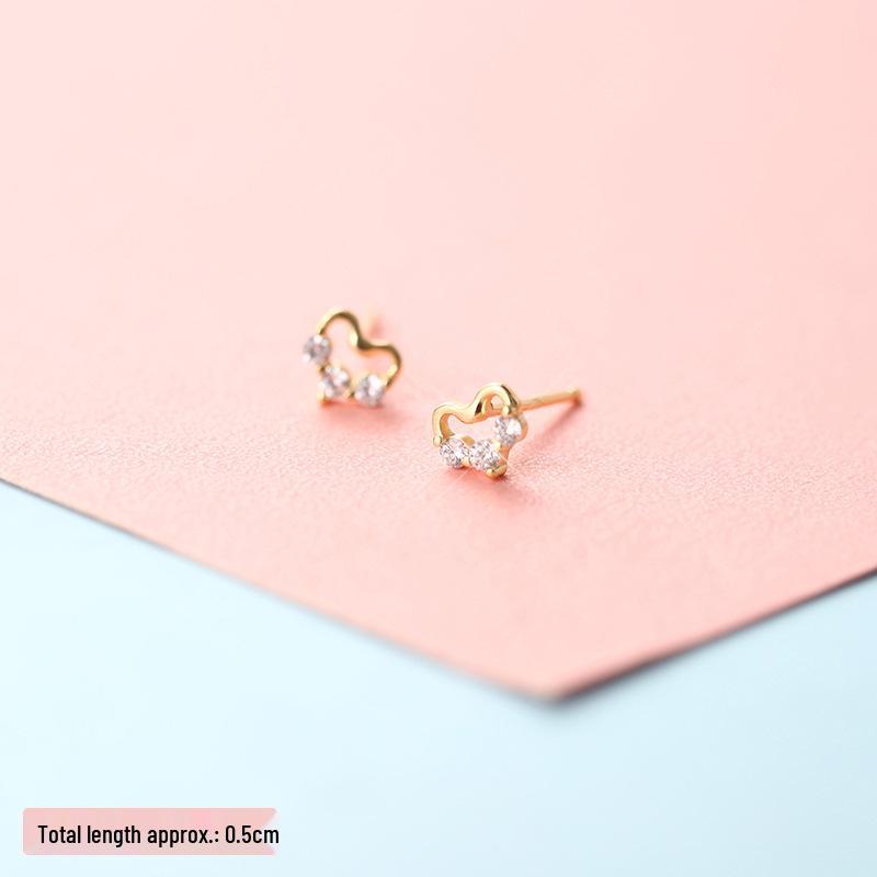 Women's Gold & Silver Earrings: Simple Ear Studs & Celeb-Inspired Dongdaemun Style