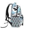 Rabbit Bunny Shadow Puppet Hand OK Gesture Sign Backpacks Boys Girls Bookbag Students School Bags Travel Rucksack Shoulder Bag