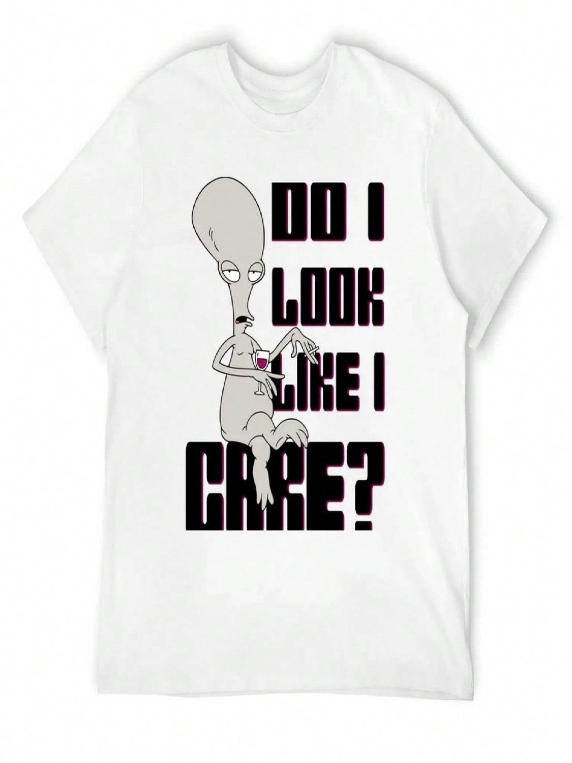 Do I Look Like I Care_ T-Shirt Luxury Designer Designer Shirts unisexs T Shirts Casual Stylish S разноцветный