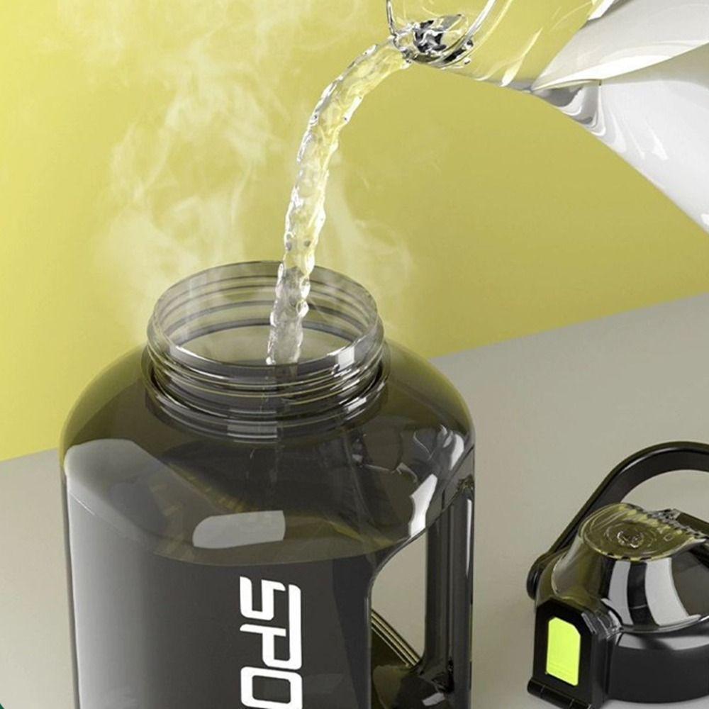Large Capacity Sports Water Bottle 1.8L/3L Gym Cycling Cup Men Water Kettle  Camping