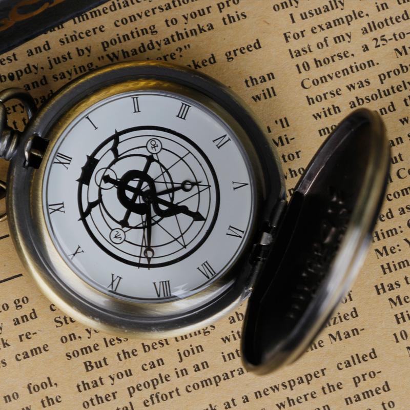10 Stück/Los Großhandel Beliebte Vintage Taschenuhr Einfache Steampunk Quarz Textur Römische Ziffern Halskette Kette Geschenk für Männer Frauen