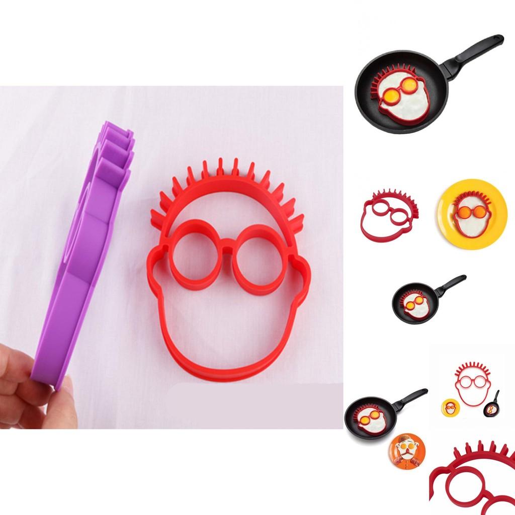 Unique Silicone Eye Glasses Man Egg Fryer Baking Tool