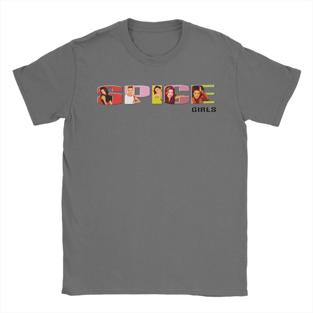 Mens SPICE GIRLS WORLD TOUR T Shirts 100 Cotton Clothes Beach Vintage ShortSleeve T Shirt ONeck Trending Casual Tee Shirt