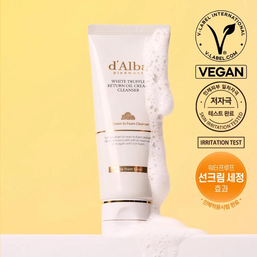 d Alba White Truffle Return Oil Cream Cleanser 100ml 100ml
