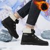 Winter Men Boots Outdoor Snow Boots High Top Cotton Boots with Non Slip  Wear Resistant  Leisure  Versatile Outdoor Plush