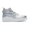 Disney X Li Ning Dumbo Series Comfortable Versatile Shock Absorption High-Top Kids Sneakers Kids Sneakers Silver White YKCR162-1