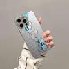 Tech Inspired Silver Plated Glass Phone Case Suitable for iPhone 17 16 15 14 13 12 11 Pro/Max/Plus, Scratch Resistant