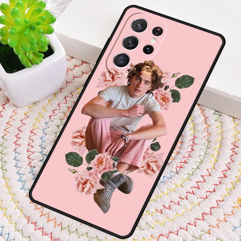 Timothee Chalamet soft TPU Phone Case For Samsung Galaxy note 10 pro S26 S25 S24 S23 S22 Ultra Plus S21 FE S20 Shockproof Cover