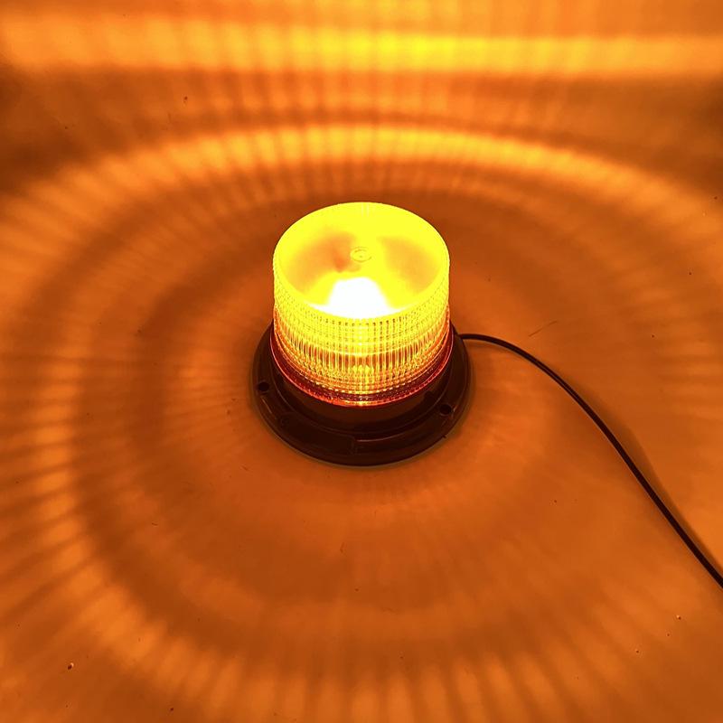 12-24V LED Magnetic Warning Light for Vehicles, Forklifts, and School Buses