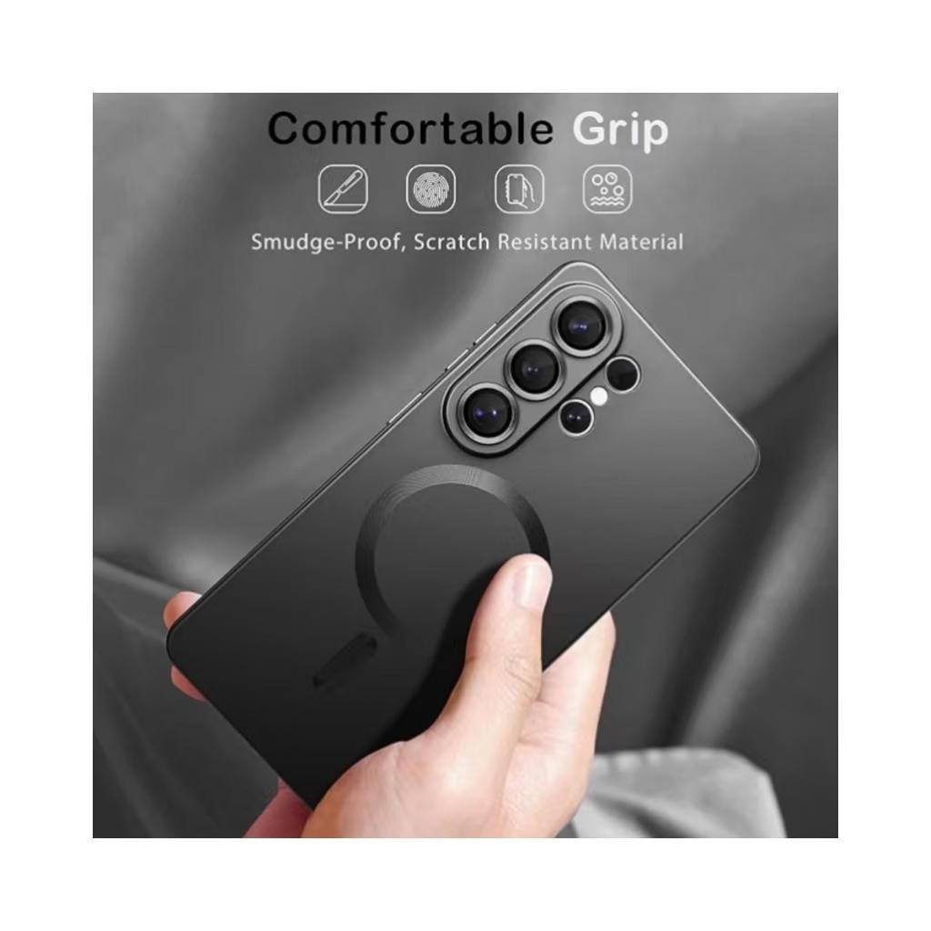 Slim Soft TPU for Magnetic Case for Samsung Galaxy S26 S2 S24 S22 Ultra S21 S23Fe Note 10 20 Lens Protection Safe Cover