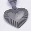 Elegant 2Pieces Braided Rope Window Curtain Tiebacks with Heart Pendant Drapery Holdbacks Ties for Home Aesthetic Decors