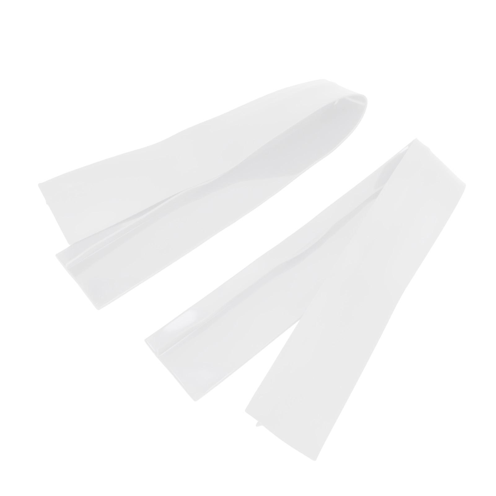 

2 шт. 21-дюймовая крышка зазора для плиты силиконовая устойчивая к высоким температурам нескользящая заполнитель зазора для столешницы прозрачный