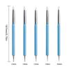 1/10/15 Pcs/Set Dual Ended Rhinestone Nail Art Manicure Brush Silicone Pen Sculpture Pen/3D Flower Carving/Dotting Nail Tool