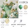 Avocado Green Globos Nude Green White Gold Confetti Ballon Garland Arch Kit Baby Shower Birthday Party Wedding Decoration Globos