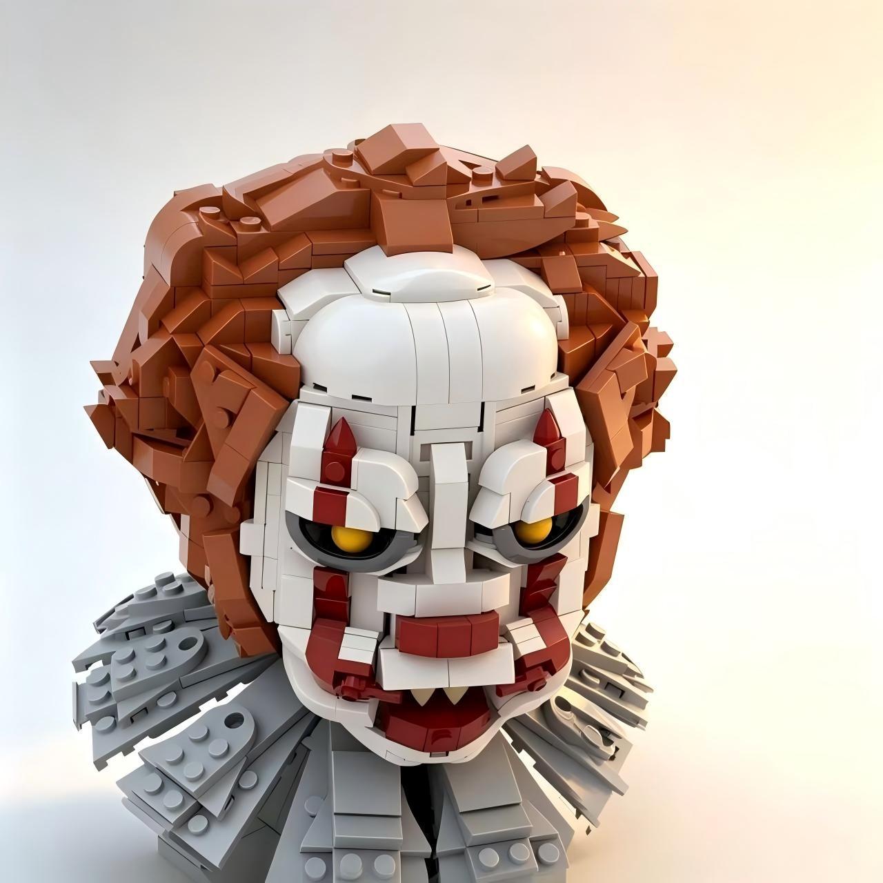 MOC Классический Фильм и ТВ Оно 2 Конструктор Игрушка Дисплей