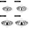 New Stainless Steel Pet Food Bowl Multi-size Large Capacity Dog Feeding Bowl Durable Easy Clean Slow Feeder Bowl for Puppy Cats