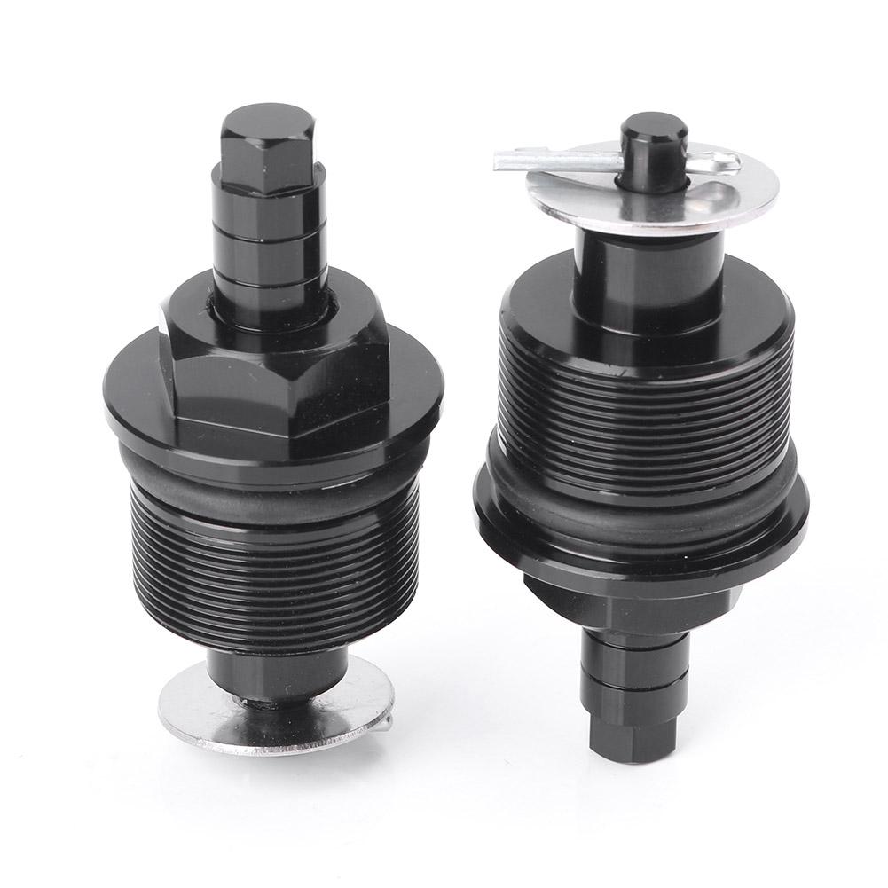 CNC Motorbike Front Shock Absorber Screw Cover Cap Preload Adjusters Fork Bolts For Honda CBF125 31MM Aluminum