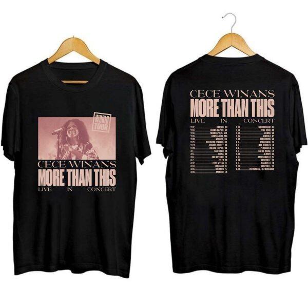 RARE! CeCe Winans More Than This Tour Shirt All Size S-4XL XXXXL