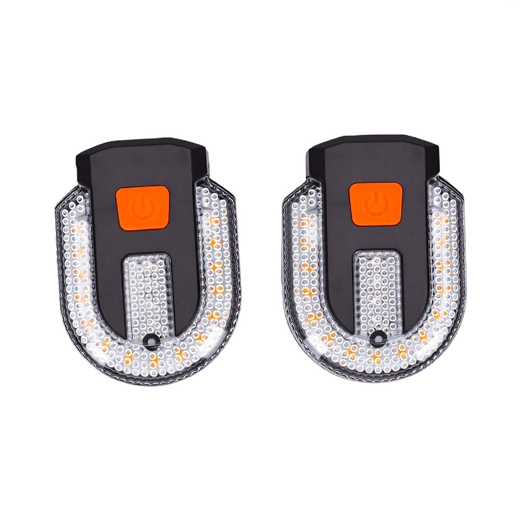 Bike Turn Signal USB Rechargeable Water Proof Remote Control Bike Tail Light with 5 Light Modes for Night Riding