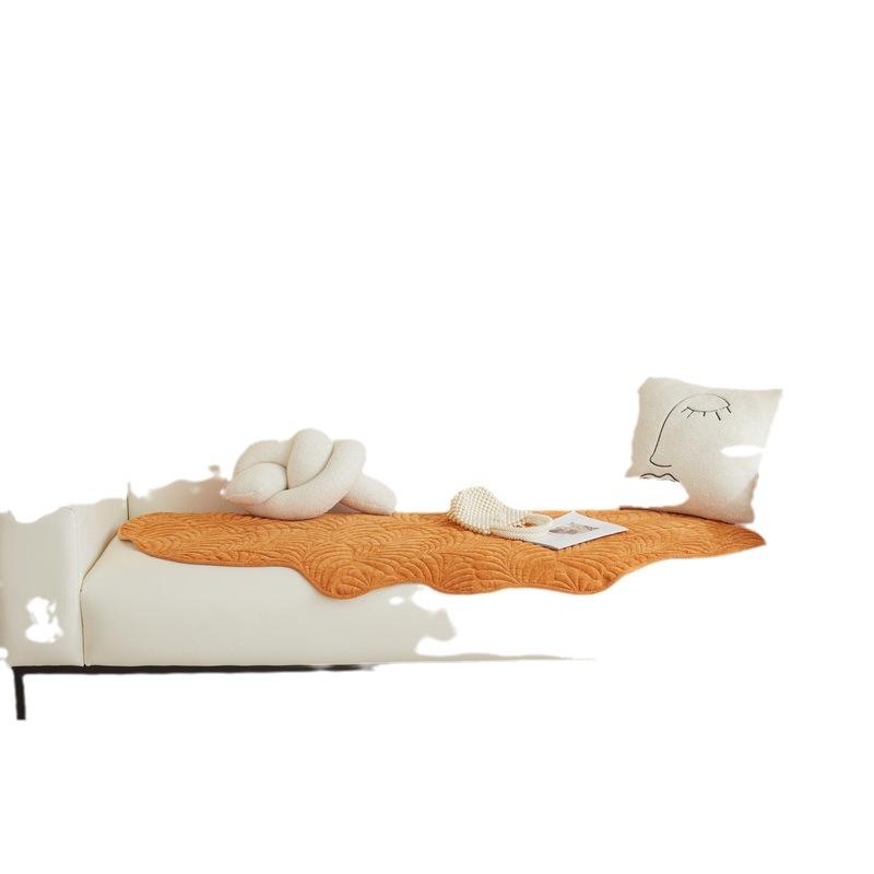 Unregelmäßiges Chenille Unregelmäßiges Sofakissen Vier Jahreszeiten Universal Rutschfester Sofabezug Kissenbezug Stoff