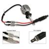 6-2Pcs H1 LED Replacement Bulb Single Converter Wiring Connector Cable Conversion Lines Holder Adapter Wiring Headlight Parts