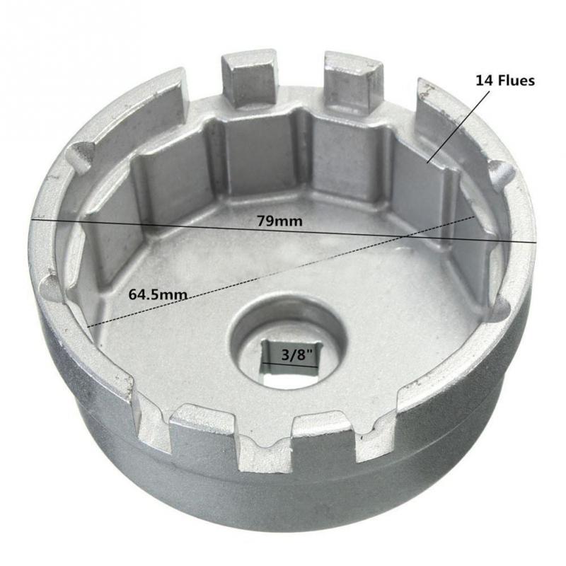 Professional Aluminum Oil Filter Wrench Cap Style Tool for Toyota Lexus Engines Universal Car Maintenance Repair Accessory