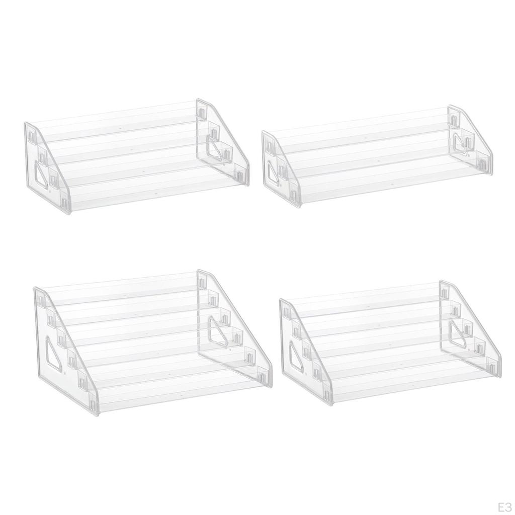 Acrylic Nail Polish Organizer, Easy Clean Vanity Organizer Makeup for Bottles